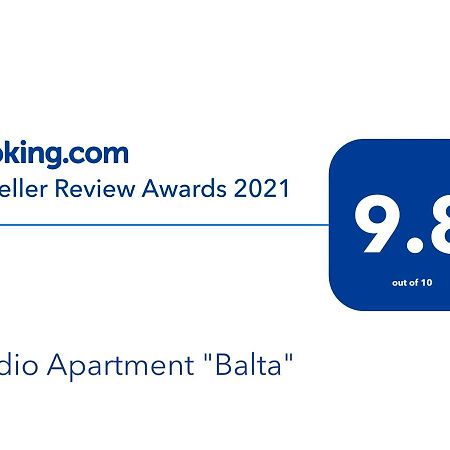Studio Apartment "Balta" Паланга Екстер'єр фото
