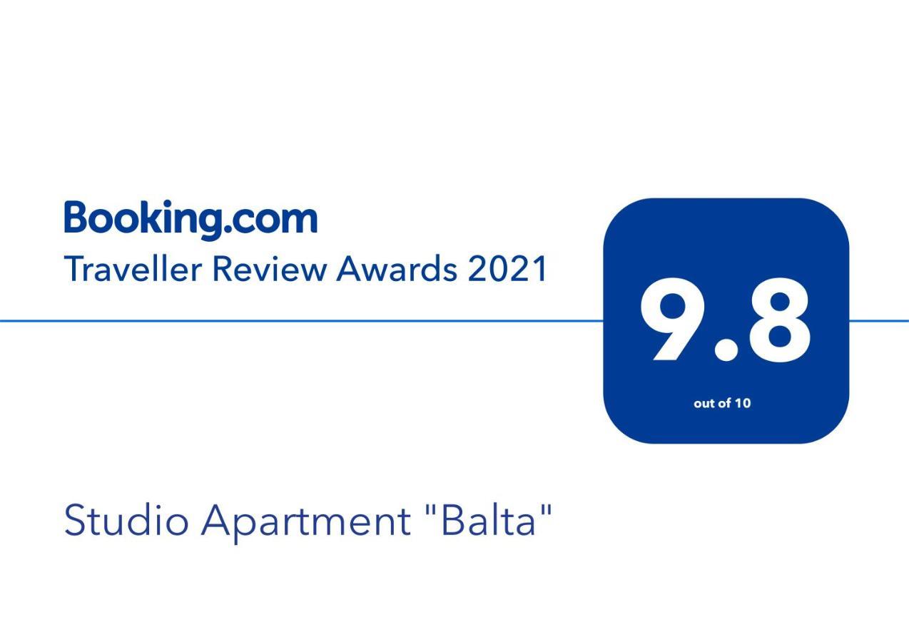 Studio Apartment "Balta" Паланга Екстер'єр фото